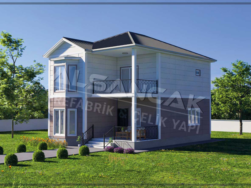 144M2 Prefabrik Ev 2