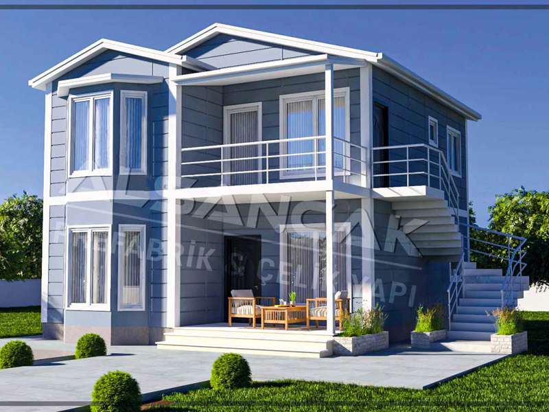 149M2 Prefabrik Ev 2